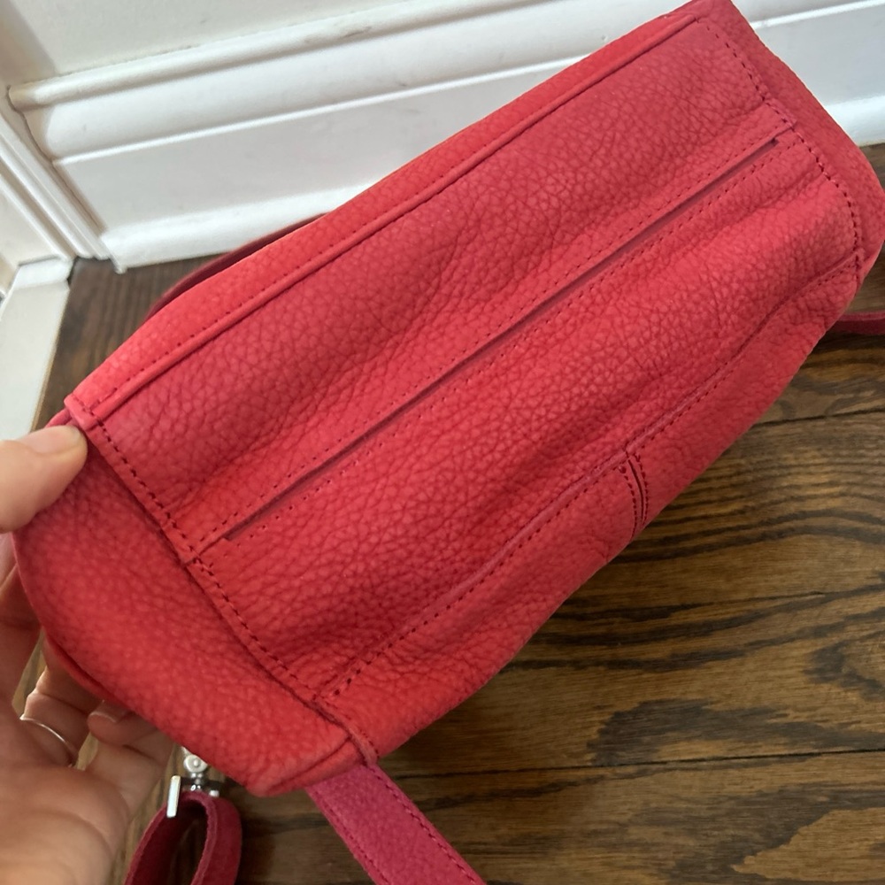Hammitt Sonoran layered nubuck red and Orange medium Bryant Bag - Picture 11 of 15